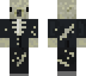halloween skull parrot