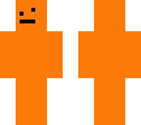 lopsided orange dude