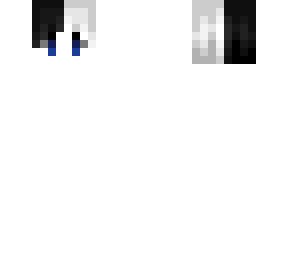 male hb - black & white split