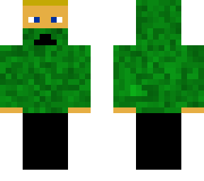 my minecraft creeper skin