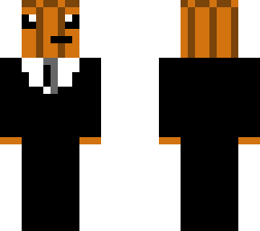 pumpkin in a suit