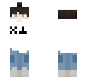 white cap boy