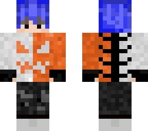 blue haired halloween sweater
