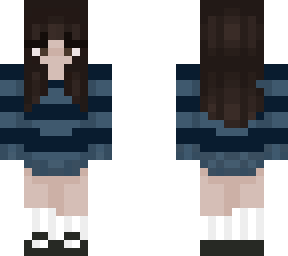 blue sweater