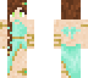 bronze & teal me