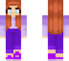 purple clothes