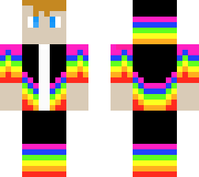 rainbow jacket guy