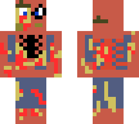 ripped suit spidey | Minecraft Skin