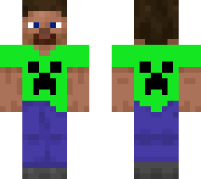 steve (creeper shirt)