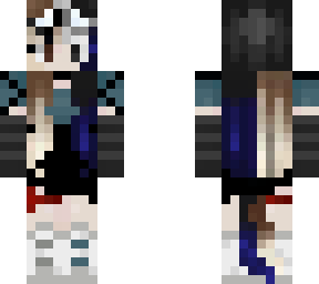 white modified + tail & ears