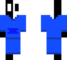 yin-yang person with blue hoodie