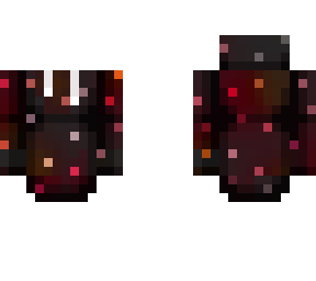 black and red confetti hoodie outfit base