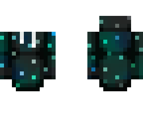 black and teal confetti hoodie outfit base