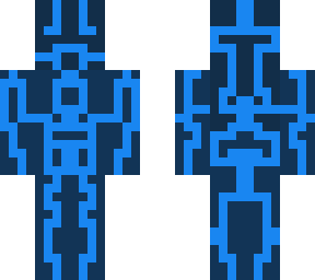 blue electric golem