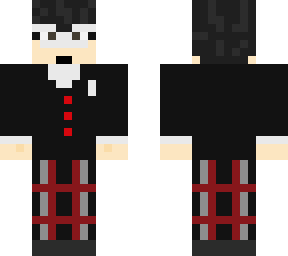 joker shunjin uniform + mask (persona 5)