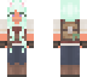 mint girl | Minecraft Skin