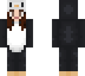 penguin onesie girl
