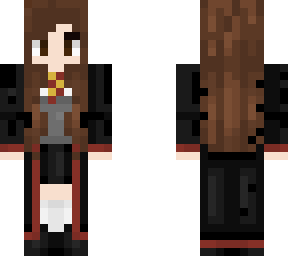 red witch school uniform