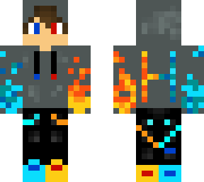blu fire and red fire