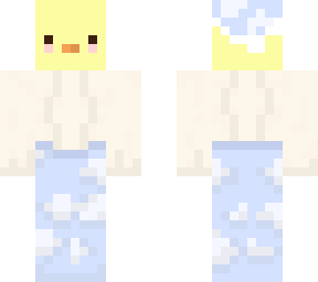 duck in the clouds
