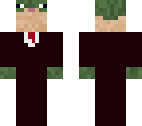 frog in a suit!