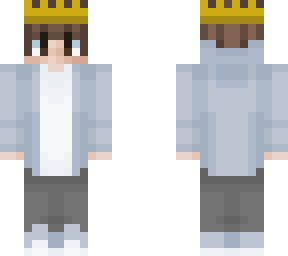 just blueey with crown