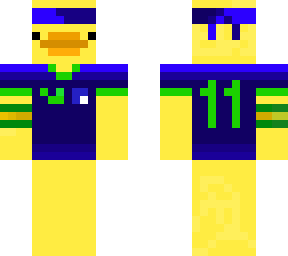 pato brasil azul