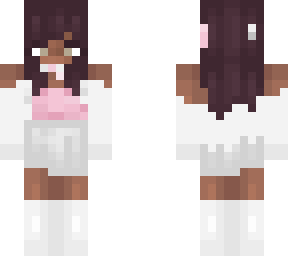 pink outfit girl