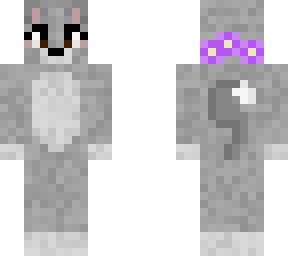 purple kitty wolf thing-