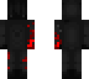 red and black fire boy