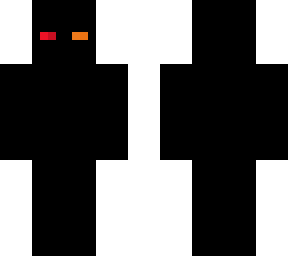 red and orange marshmello glowing effect