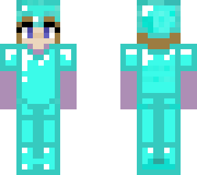 ~my version of siimplymiidnight girl w/ diamond armor~