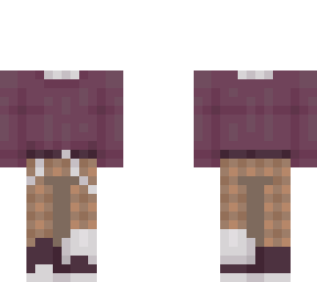 autumn maroon // androgynous