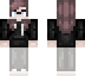 basic girl with glasses