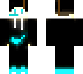 blue gamer (neon glow effect)