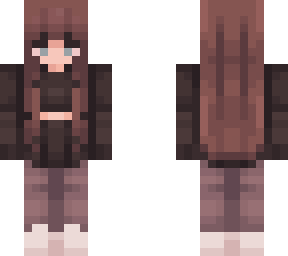 cute brown haired girl | Minecraft Skins