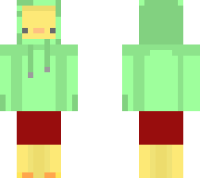 duck in green