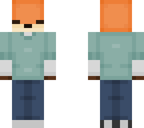 fox in a jumper