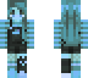 ghostly halloween skin