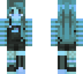 ghostly halloween skin