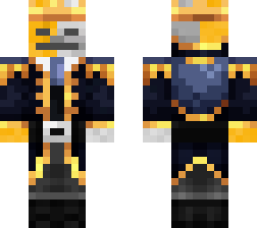 half gold skeleton king  read desc