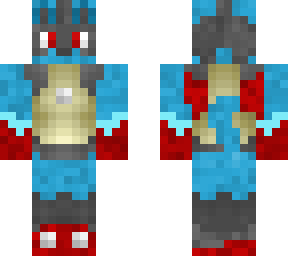 lucario | Minecraft Skins