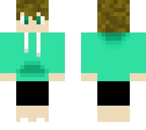 my younger brother's minecraft skin