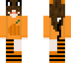 pumpkin cat girl