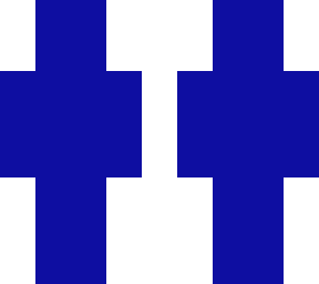 blue