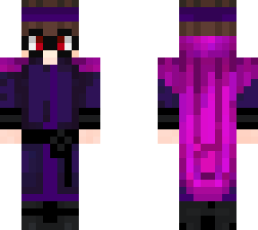 juansguarnizo con traje morado y corrompido