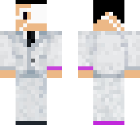 purple scientist from rainbow friends but cured