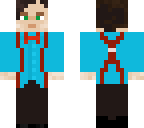 the eleventh doctor (blue shirt, without blazer)
