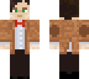 the eleventh doctor (light blue shirt, with blazer)