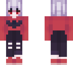 vampire girl white hair